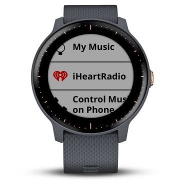 Garmin Vivoactive 3 Müzik Akıllı Saat - Granit Mavi Rose Gold