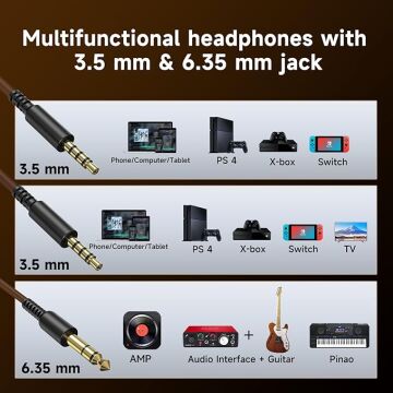 Pro30 Kulak Üstü Kablolu DJ Kulaklığı