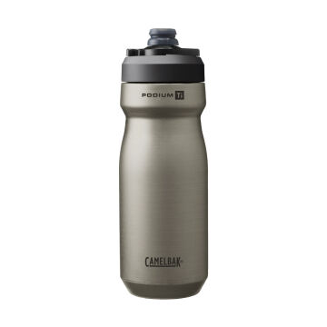 CAMELBAK Podium Titanium Su Şişesi .53L/18oz Titanium
