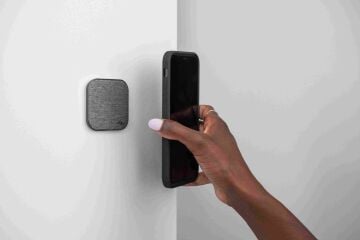 Wall Mount Manyetik Duvar Bağlantı Aparatı Charcoal