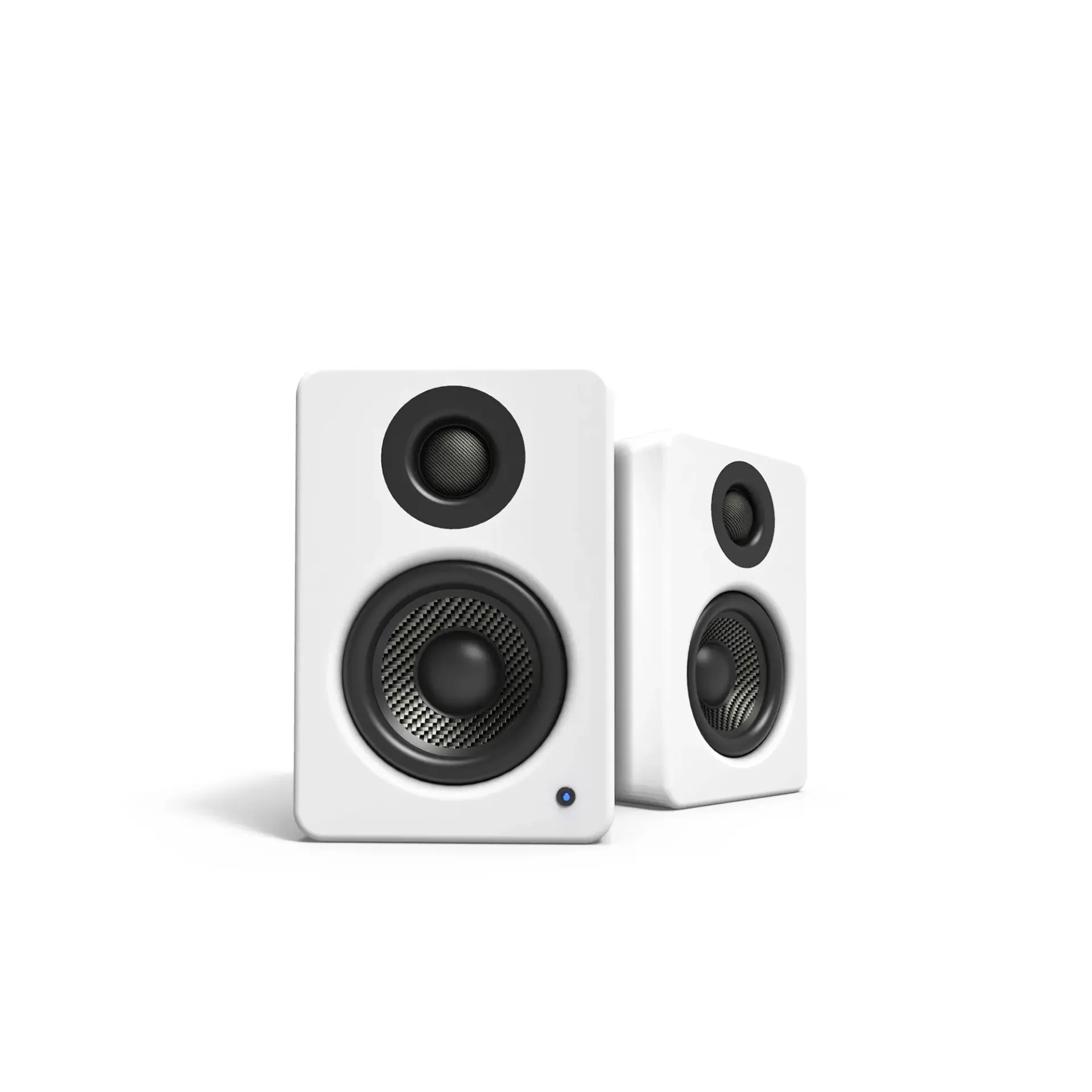 YU2 | 100W Watt 3'' Aktif Hoparlörler, Bluetooth® Mat Beyaz
