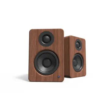 YU2 | 100W Watt 3'' Aktif Hoparlörler, Bluetooth® Ceviz