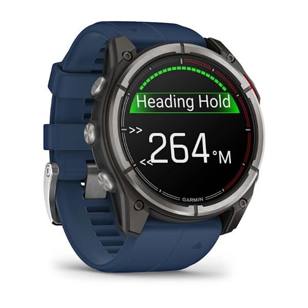 Garmin Quatix 8 - 47 mm, AMOLED - Marine GPS Saati görsel 3