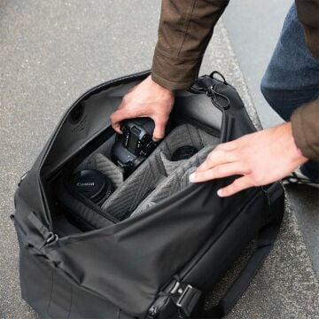 Travel Duffel 35L Seyahat Çantası Black