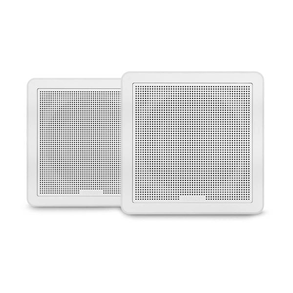 Garmin Fusion FM Series Marine Hoparlör - 6.5'' 120 Watt Square White Flush Mount Marine Hoparlör (Çift)