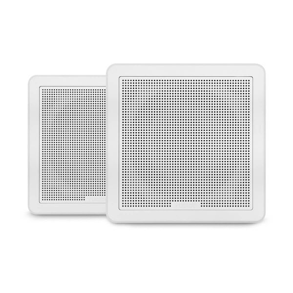 Garmin Fusion FM Series Marine Hoparlör - 7.7'' 200 Watt Square White Flush Mount Marine Hoparlör (Çift)