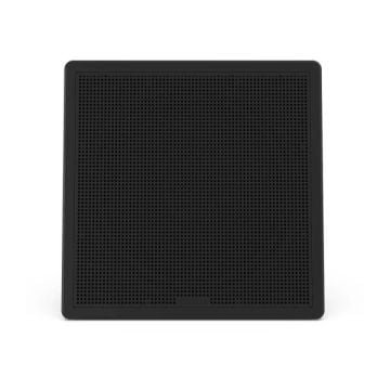 Garmin Fusion FM Series Marine Subwoofers - 10'' 400 Watt Square Black Flush Mount Marine Subwoofer