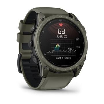 Garmin tactix 8 – 51 mm, AMOLED, Cerakote Kaplama - Uygulamalı Balistik Ultralight Solver ve Haki Cerakote Kaplama dahil