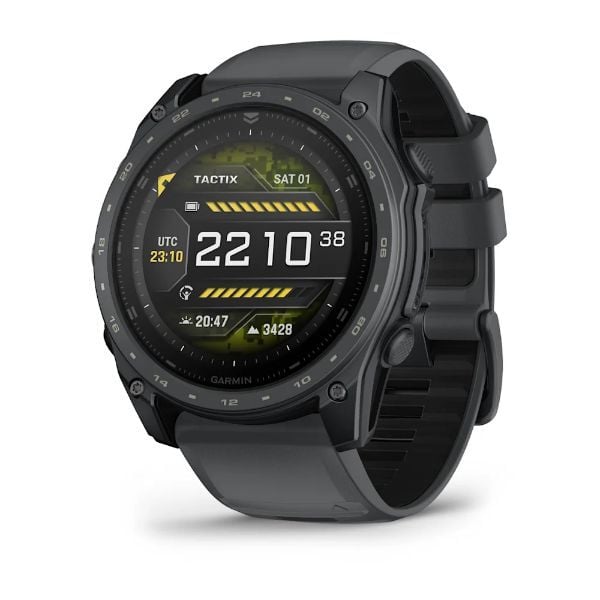 Garmin tactix 8 – 51 mm, AMOLED, Cerakote Kaplama - Uygulamalı Balistik Ultralight Solver ve Slate Grey Cerakote Kaplama dahil