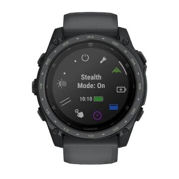 Garmin tactix 8 – 51 mm, AMOLED, Cerakote Kaplama - Uygulamalı Balistik Ultralight Solver ve Slate Grey Cerakote Kaplama dahil