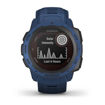 Garmin Instinct Solar Akıllı Saat - Mavi