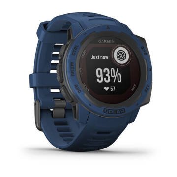 Garmin Instinct Solar Akıllı Saat - Mavi