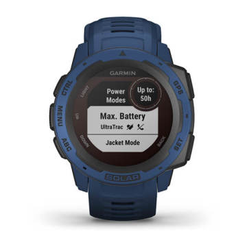 Garmin Instinct Solar Akıllı Saat - Mavi