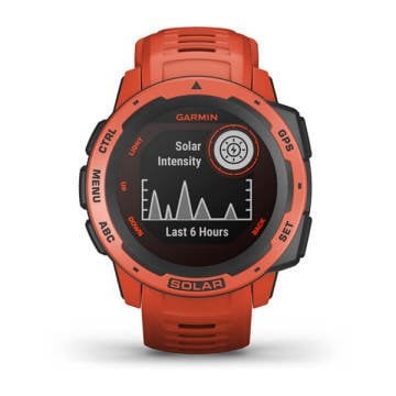 Garmin Instinct Solar Akıllı Saat - Ateş Kırmızısı