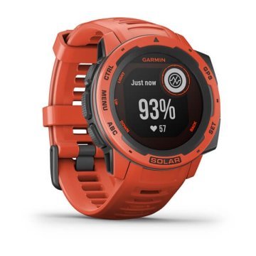 Garmin Instinct Solar Akıllı Saat - Ateş Kırmızısı