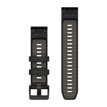 Garmin QuickFit 22 mm Yedek Kayış - Siyah | Gri