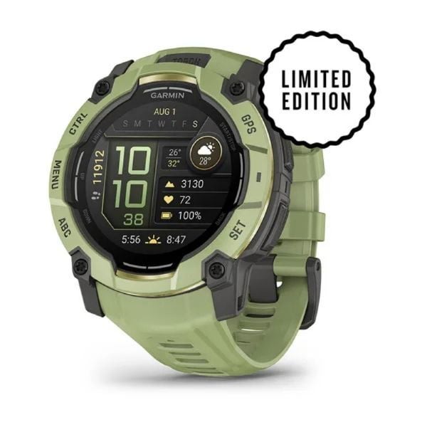 Garmin Instinct 3 - 50 mm AMOLED - Eğrelti Yeşili