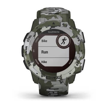 Garmin Instinct Solar Camo Akıllı Saat - Yeşil Kamuflaj