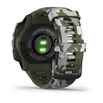 Garmin Instinct Solar Camo Akıllı Saat - Yeşil Kamuflaj