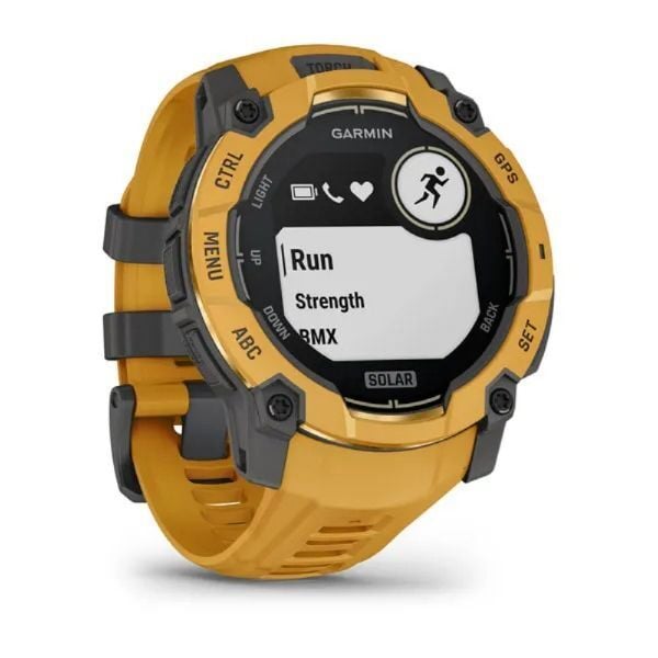 Garmin Instinct 3 – 50 mm Solar - Turuncu / Gri görsel 3