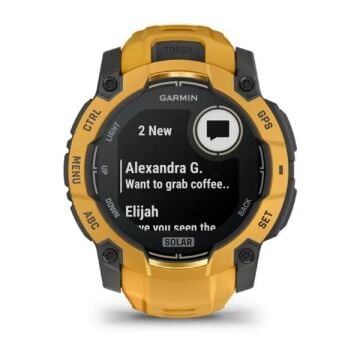 Garmin Instinct 3 – 50 mm Solar - Turuncu / Gri