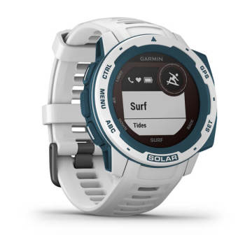 Garmin Instinct Solar Sörf Akıllı Saat - Beyaz