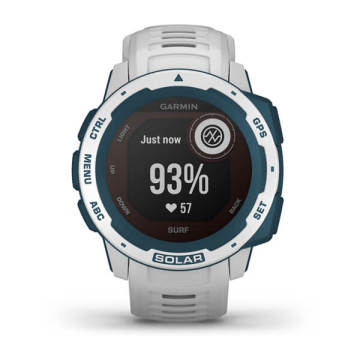 Garmin Instinct Solar Sörf Akıllı Saat - Beyaz