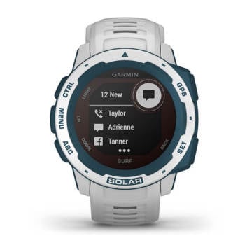 Garmin Instinct Solar Sörf Akıllı Saat - Beyaz