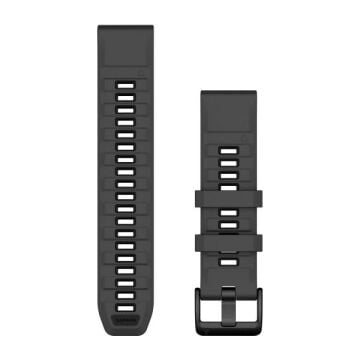 Garmin QuickFit 22 mm Yedek Kayış - Graphite | Siyah