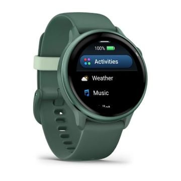Garmin vivoactive 6 - Metalik Jasper Yeşili