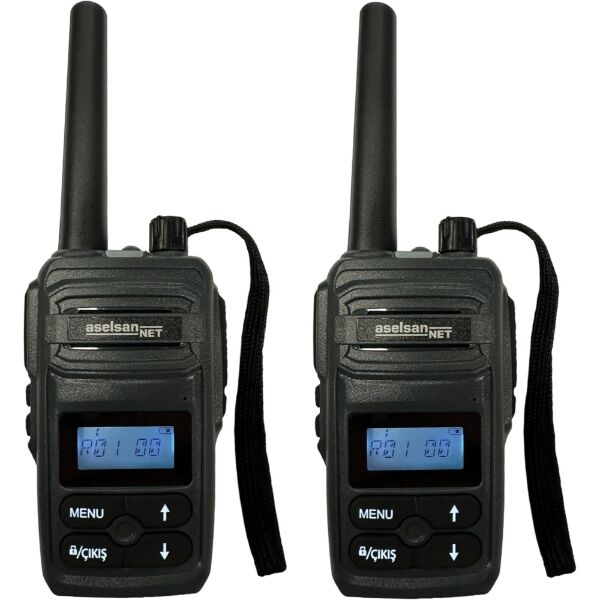 Aselsan PM 985 Gri PMR İkili El Telsizi