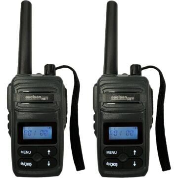 Aselsan PM 985 Gri PMR İkili El Telsizi