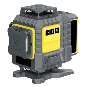 Mount Laser KLS-D813G Yeşil Çizgi 4D Lazerli Nivo