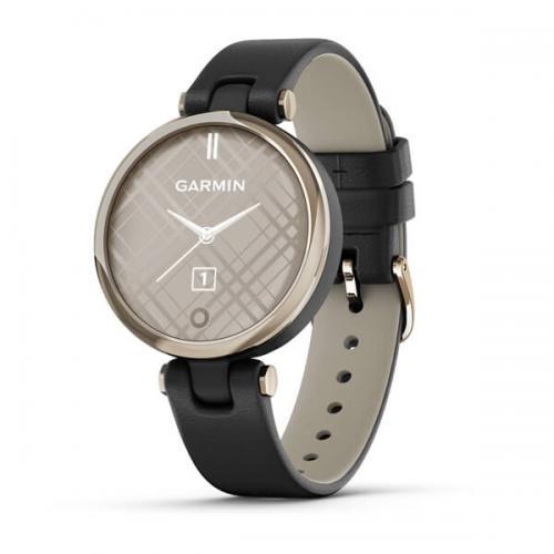 Garmin Lily Akıllı Saat Cream Gold -Siyah  Deri Kayış