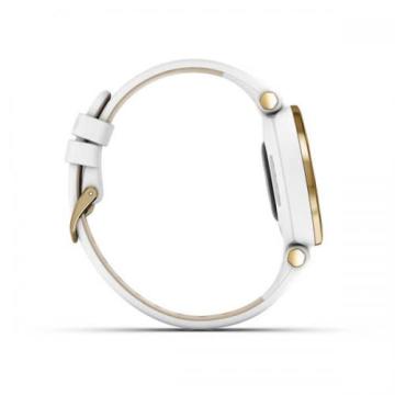 Garmin Lily Akıllı Saat Light Gold - Beyaz Deri Kayış