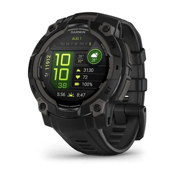 Garmin Instinct 3 – 45 mm, AMOLED - Siyah