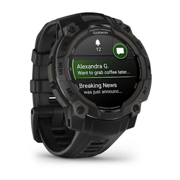 Garmin Instinct 3 – 45 mm, AMOLED - Siyah görsel 3