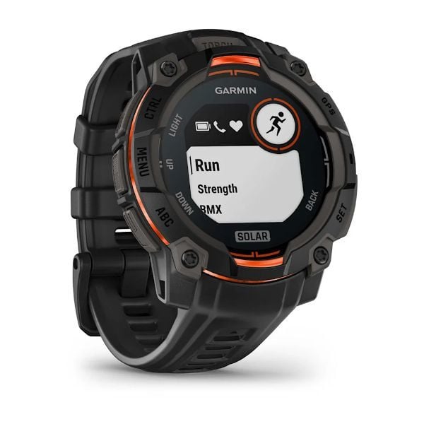 Garmin Instinct 3 – 45 mm, Solar - Siyah görsel 2