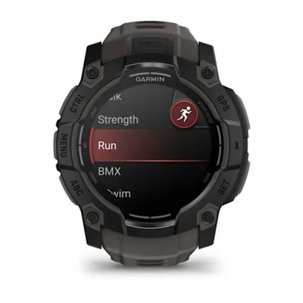 Garmin Instinct 3 – 50 mm, AMOLED - Kömür Siyahı görsel 2