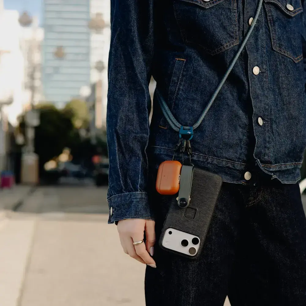 Mobile Crossbody Multi-Strap Çok Fonksiyonlu Telefon ve Aksesuar Askısı Ocean