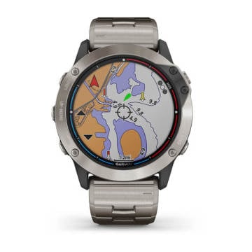 Garmin Quatix 6X Solar Titanyum Multispor Akıllı Saat