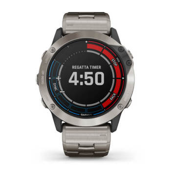 Garmin Quatix 6X Solar Titanyum Multispor Akıllı Saat