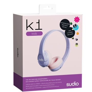 K1 Kidz Purple - Kablosuz Kulak Üstü Kulaklık