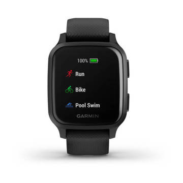 Garmin Venu Sq Music Siyah Akıllı Saat