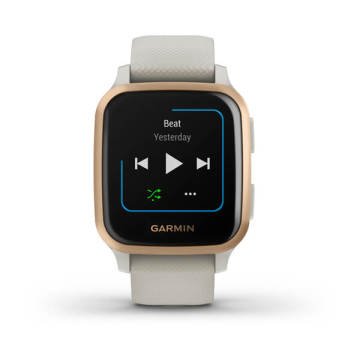 Garmin Venu Sq Music Kum Rengi Akıllı Saat