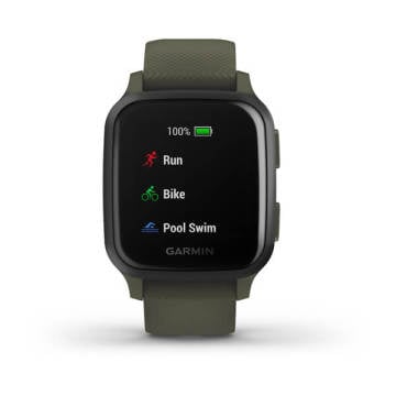 Garmin Venu Sq Music Yeşil Akıllı Saat