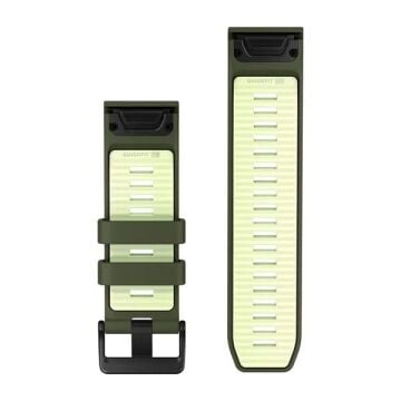 Quickfit 26 mm Yedek Kayış - Olive Drab/Citron