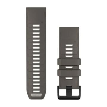 Quickfit 26 mm Yedek Kayış - Pebble Grey/Silver Grey