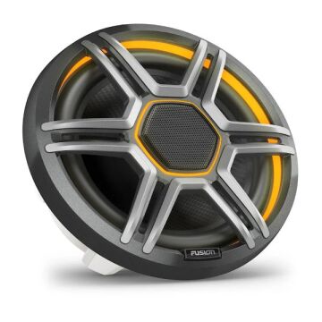 Fusion Apollo Hoparlör - Spor Gri Izgaralı 8.8'' LED Deniz Hoparlörleri
