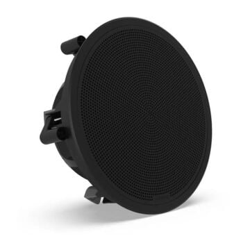 Fusion FM Series Marine Subwoofers - 10'' 400 Watt Round Black Flush Mount Marine Subwoofer
